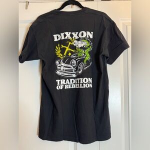RARE DIXXON Tradition Of Rebellion Muscle Cars T-Shirt L 100% COTTON SHIPS FAST